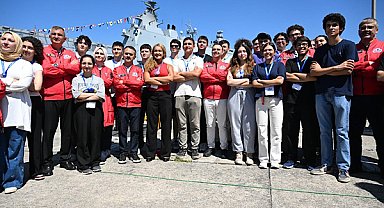 Bakan Kacır ve Vali Aktaş, TEKNOFEST Mavi Vatan alanını ziyaret etti