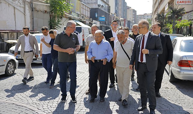 Başkan Büyükkılıç, Bedesten Katlı Otoparkı’ndaki çalışmaları yerinde inceledi