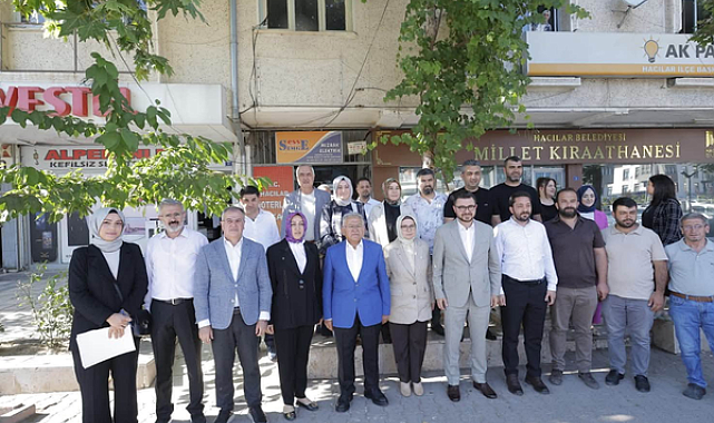 Başkan Büyükkılıç, Hacılar’da vatandaşlarla buluştu