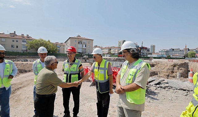 Başkan Büyükkılıç, Kartal Katlı Kavşağı Projesi’nde incelemelerde bulundu