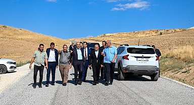 Başkan Er: 5 mahalleyi birbirine bağlayan yol, 25 mezraya hizmet veriyor