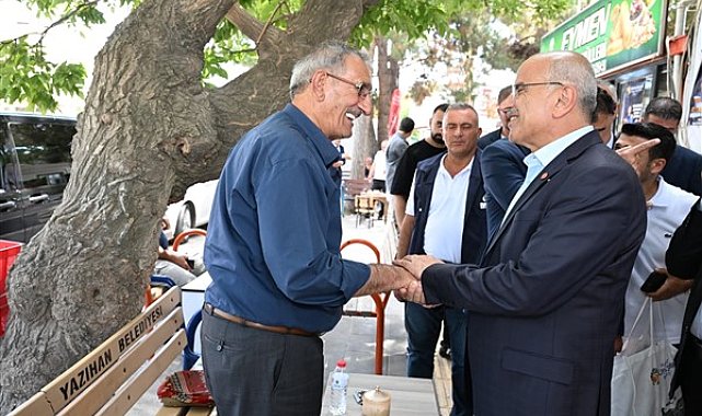 Başkan Er, Yazıhan’da hizmetleri inceledi