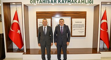 Başkan Genç'ten Ortahisar Kaymakamı Kotan'a hayırlı olsun ziyareti