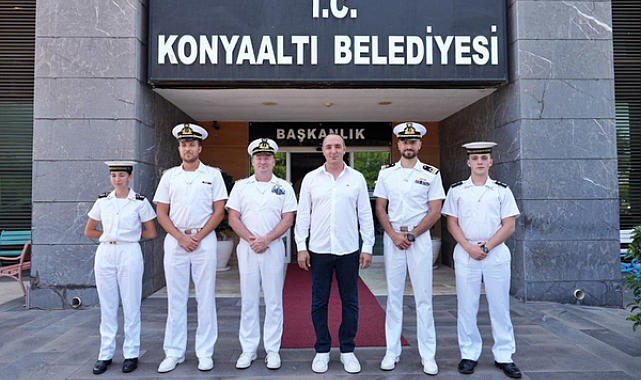 Başkan Kotan, İtalyan Deniz Kuvvetleri Heyetini ağırladı