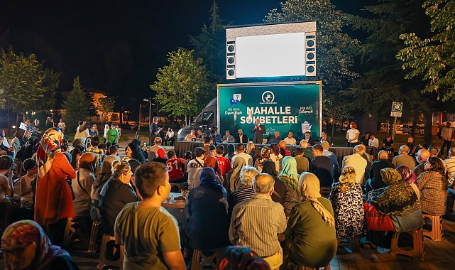 Başkan Özlü, Azmimilli’de mahalle sakinleriyle buluştu