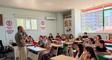 Batman’da çocuklara sağlıklı yaşam eğitimi