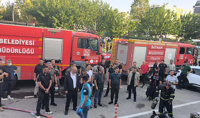 Batman’da spor salonunda yangın: 2 kişi hayatını kaybetti