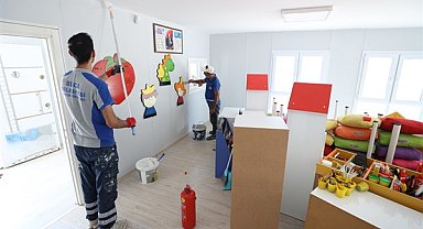 Buca Belediyesi Pırlanta Merkezleri'nde bakım çalışması başlattı