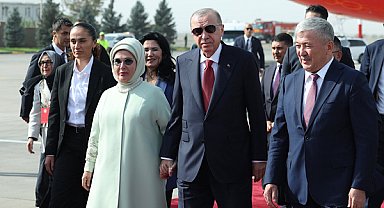 Cumhurbaşkanı Erdoğan, Kırgızistan'da