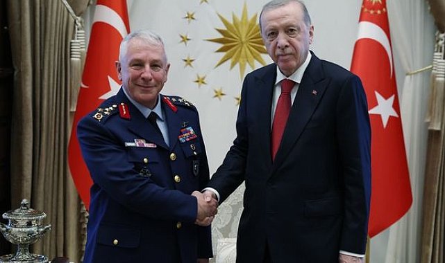 Cumhurbaşkanı Erdoğan, Orgeneral Kadıoğlu'nu kabul etti