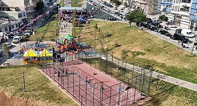 Gaziantep'te Vatan Mahallesi Parkı törenle hizmete açıldı
