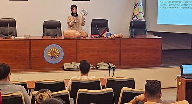 Gölcük Belediyesi personeline ilk yardım eğitimi
