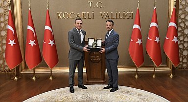 İl Jandarma Komutanı Bozkurt'tan Vali Aktaş'a veda ziyareti