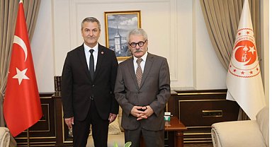 İzmit Belediyesi Başkan Vekili Obuz, Kaymakam Çelikkaya'yı ziyaret etti