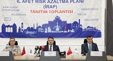 Kütahya'da İl Afet Risk Azaltma Planı toplantısı yapıldı