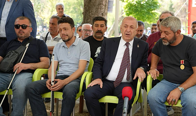 Özdağ'dan gazilere destek ziyareti: Türk milletini uyarmaya devam edeceğiz