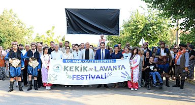 Pamukkale'de Kekik ve Lavanta Festivali düzenlendi