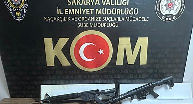 Sakarya’da 6 ruhsatsız tüfek ve 1600 fişek ele geçirildi