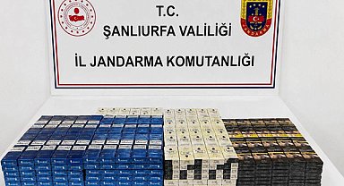 Şanlıurfa’da kaçak sigara ve alkol operasyonu