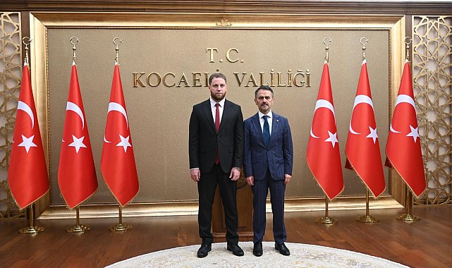Suriye Hama Valisi Abdurrahman Es-Seheyen, Vali Aktaş’ı ziyaret etti