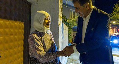 Tugay, Erikli Mahallesi'nde vatandaşlarla buluştu