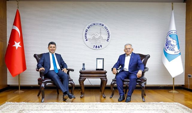 Ulaştırma ve Altyapı Bakan Yardımcısı Boyraz’dan Başkan Büyükkılıç’a ziyaret