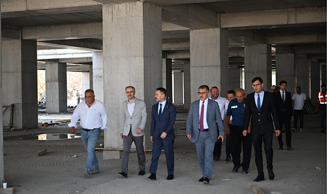 Vali Aktaş, Çayırova'daki yatırımları inceledi