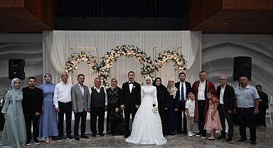Vali Aktaş, nikah törenine katıldı