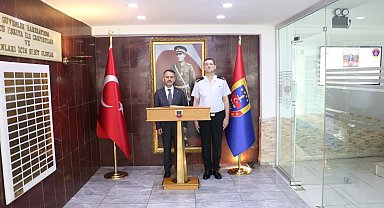 Vali Aktaş’tan İl Jandarma Komutanı Avcı’ya hayırlı olsun ziyareti