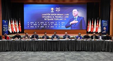 AK Parti İstanbul’da 45 amatör spor branşının temsilcisi bir araya geldi