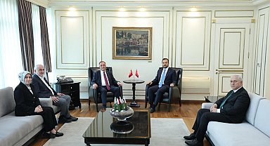 AK Parti İstanbul İl Başkanı Özdemir’den İBB Başkanvekili Aslan’a taziye ziyareti