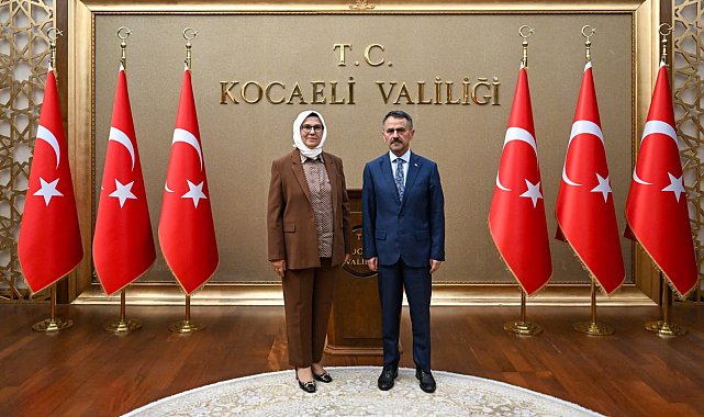 AK Parti Kocaeli Milletvekili Katırcıoğlu'ndan Vali Aktaş’a ziyaret