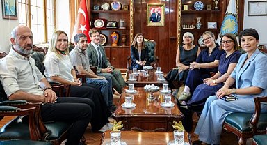 Alman heyetten Diyarbakır Büyükşehir Belediyesine ziyaret