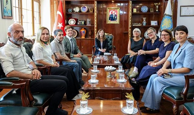 Alman heyetten Diyarbakır Büyükşehir Belediyesine ziyaret