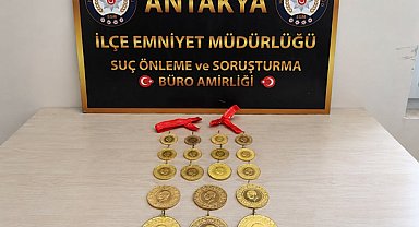 Antakya’da kaybolan altınlar bulundu