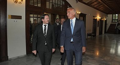 Bakan Ersoy ve Kuzey Makedonya Kültür ve Turizm Bakanı Süleymani Ankara’da görüştü