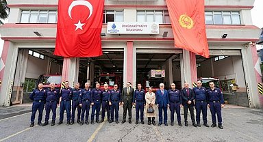Başkan Gültekin’den itfaiyecilere teşekkür