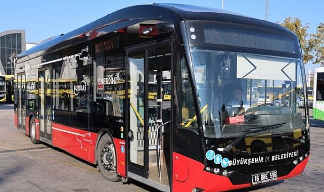 Bursa’da elektrikli otobüs dönüşümü hızlanıyor