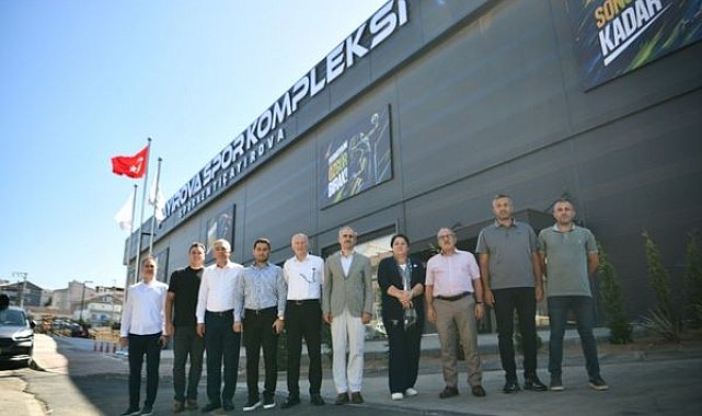 Çayırova Belediyesi Spor Kompleksi açılışa hazırlanıyor