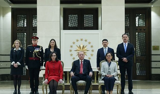 Cumhurbaşkanı Erdoğan, Birleşik Krallık Büyükelçisi Anderson’u kabul etti