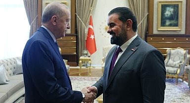 Cumhurbaşkanı Erdoğan, Halbusi’yi kabul etti