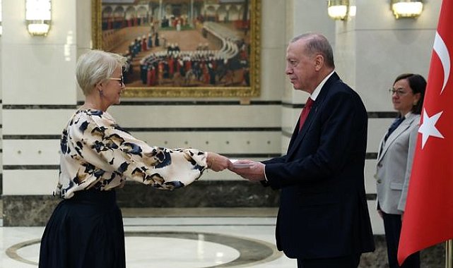 Cumhurbaşkanı Erdoğan, İsveç Büyükelçisi Funered’i kabul etti