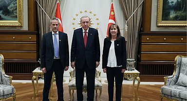 Cumhurbaşkanı Erdoğan, Kanada Büyükelçisi Lebleu’yu kabul etti