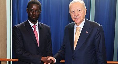 Cumhurbaşkanı Erdoğan, Senegal Cumhurbaşkanı Faye ile görüştü