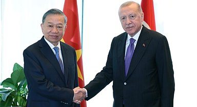 Cumhurbaşkanı Erdoğan, Vietnam Devlet Başkanı To Lam ile görüştü