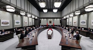 Cumhurbaşkanlığı Kabinesi, Erdoğan başkanlığında toplandı