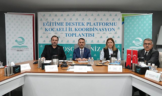 Eğitime Destek Platformu Kocaeli İl Koordinasyon Toplantısı yapıldı