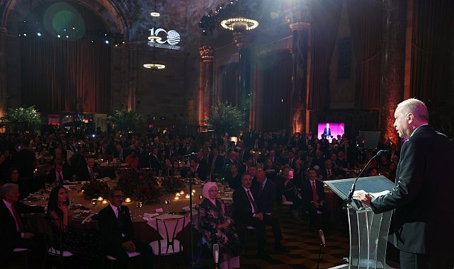 Erdoğan, “100 Yıllık Dostluk: Türkiye-Amerika Birleşik Devletleri” etkinliğine katıldı