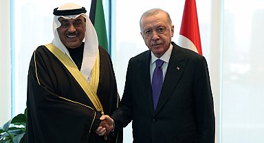 Erdoğan, Kuveyt Veliaht Prensi Al-Sabah'ı kabul etti