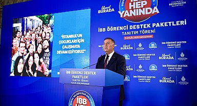 İBB’den öğrenciler için 8,7 milyar liralık eğitim destek paketi